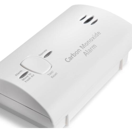 Kidde Carbon Monoxide Detector, AA Battery Powered, Portable for Travel or Home, 85 dB Alarm, LED Status Indicators, 3rd Edition