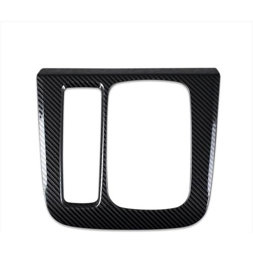 Beautost Fit for Honda 2023 2024 2025 2026 CR-V CRV Gear Shift Knob Console Panel Cover Trim (Carbon Fiber Black)