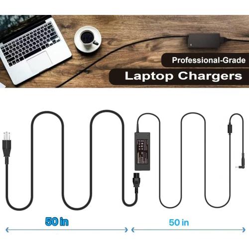 90W Universal AC Adapter Laptop Charger for Dell HP Acer 16 Tips