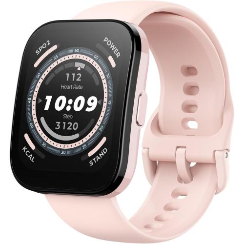 Amazfit Renewed Bip 5 Smart Watch for Men & Women, Alexa Built-in, GPS, Bluetooth Call, 10-Day Long Battery, Refurbished Health Fitness Tracker, Smartwatch for Android Phone & iPhone(Pink)