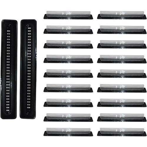 witbee 20Pcs Hive Beetle Blaster Trap Plastic Beetle Blaster, Traps Beetles in Hives Beekeeping Beehive Tools Beekeeping Supplies, Black