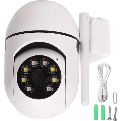 ciciglow Wireless Security Camera, 1080 HD WiFi Surveillance Camera, Night Vision, 2 Way Talk, Motion Detection, SD Card Storage, Home Security Camera