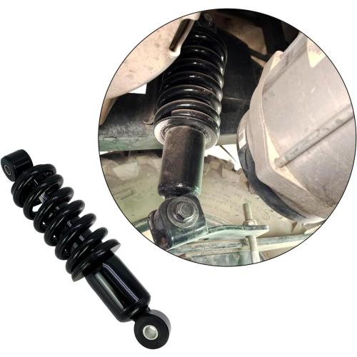 JR6-F2210-00 Golf Cart Heavy Duty Rear Shock Absorber and Coil Spring Fits 1995-2022 G29 Drive and G14/G16/G19/G20/G22 Gas & Electric, JN3-F2210-00, JN4-F2210-00-00 With 2 Adapters