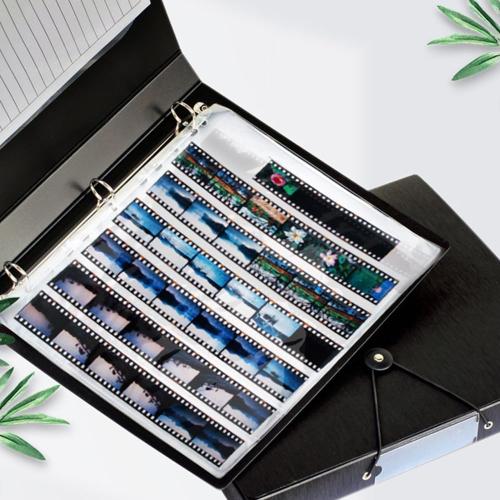 Light-Proof UV-Proof Film Storage Box - Acid-Free Bags Included, Fits 120 and 135 Film for Image Preservation (135)