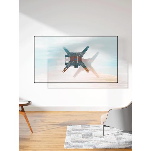 Mounting Dream UL Listed TV Wall Mount for Most 26-55 Inch TVs, Full Motion TV Mount with Perfect Center Design, Articulating Wall Mount TV Bracket Swivel and Tilt, Max VESA 400x400mm, Up to 77LBS