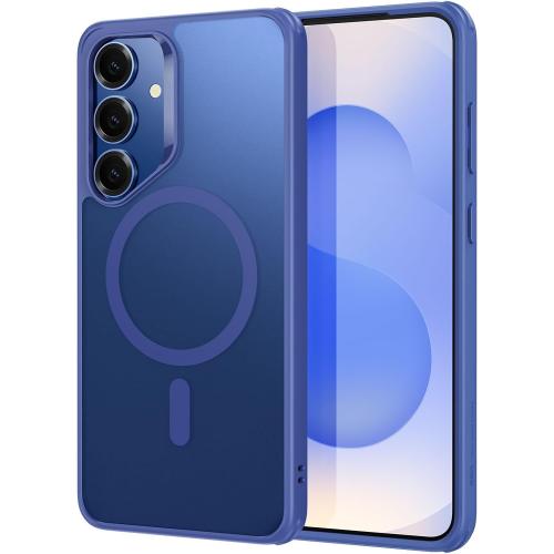 ESR for Samsung Galaxy S25 Plus Phone Case, Compatible with MagSafe, Magnetic Case for S25  Plus, Military-Grade Protection, Yellowing Resistant, Classic Series, Frosted Blue
