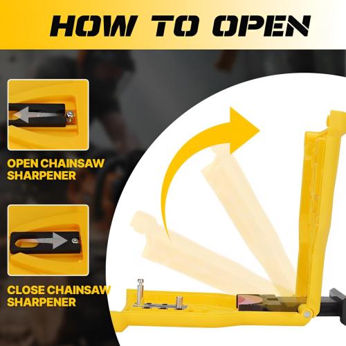 Chainsaw Sharpener Portable Chain Saw Blade Sharpener Kit