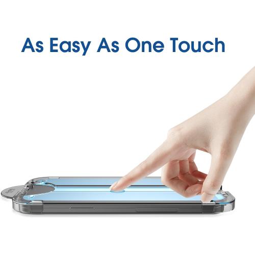 amFilm Auto-Alignment OneTouch for iPhone 16 Pro [6.3''] Screen Protector   Camera Lens Protector, Tempered Glass, 30 seconds Installation, Bubble Free, Case Friendly, Anti-Scratch [2 2 Pack]