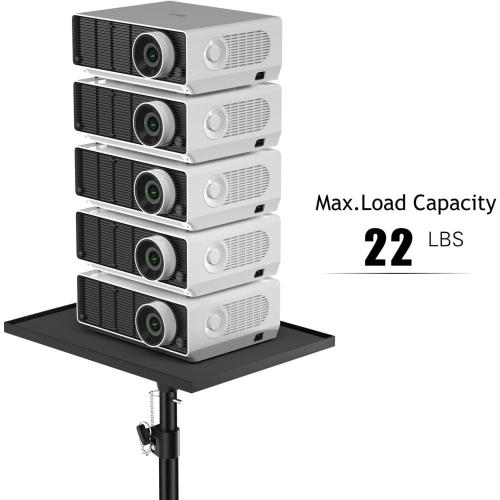 Projector Stand Tripod - Laptop Tripod Projector Stand Adjustable Height 22 to 47 Inch, Projector Tripod Stand, Tripod for Porjector, Projector Stand for Outdoor Movies