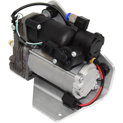 Air Suspension Compressor Pump & Relay LR015303 LR045251 LR023964 for La-nd Rover 2006-2013 Range Rover Sport, 2005-2009 LR3, 2010-2014 LR4, with AMK Style (4 pins connector)