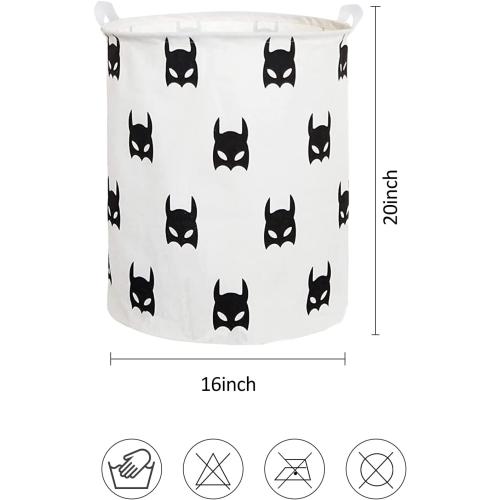 Collapsible Laundry Basket in Bedroom Waterproof Laundry Hamper in Bathroom Large Laundry Bag in College Dormitory Cloakroom Livingroom Nursery Organizer Toy Bin