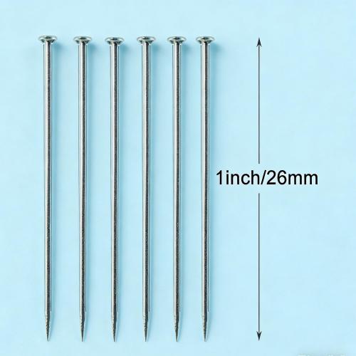 500Pcs Straight Pins，Stainless Steel Head Pins Dressmaker Pins Fine Satin Pin for Crafts, Sewing Pins for Fabric Dressmaker Pin for Sewing and Craft, Jewelry Making.