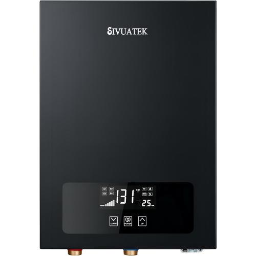 Electric Tankless Water Heater SIVUATEK 18kW, 240V - On-Demand Hot Water for Whole House - ETL Certified, Self Modulating - Compact Design for Easy Installation - for 3 Point of Use Hot Water