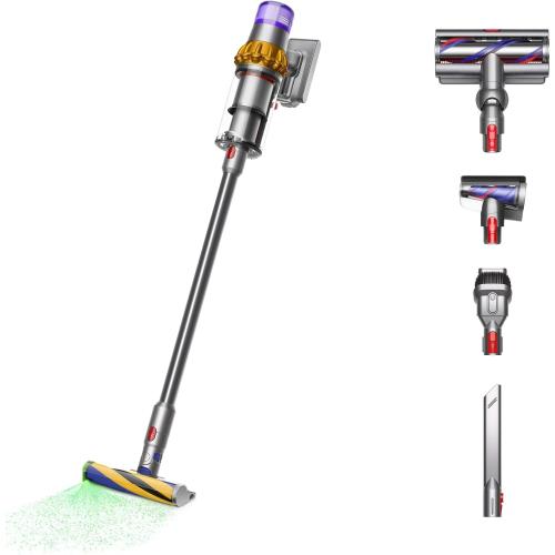Dyson V15 Detect Total Clean Extra (Renewed Premium), Yellow/Nickel