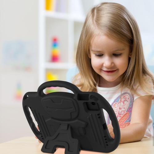 LTROP Kids Case for iPad 11th Generation (A16) 2025 / 10th Generation(10.9 Inch, 2022) with Shoulder Strap, Durable Light Weight Handle Stand Child-Proof Bumper Case for iPad 11th/10th Gen, Black