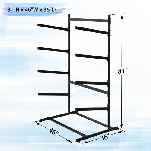 (MISSING SOME SCREWS) Kayak and SUP Outdoor Storage Rack