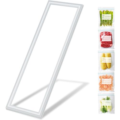 UPGRADED 241786005 241786013 Refrigerator Door Gasket Replacement Compatible with Frigidaire, Kenmore, Crosley Refrigerator Fresh Food Door Seal, Replaces Part Number 241786009 241786001