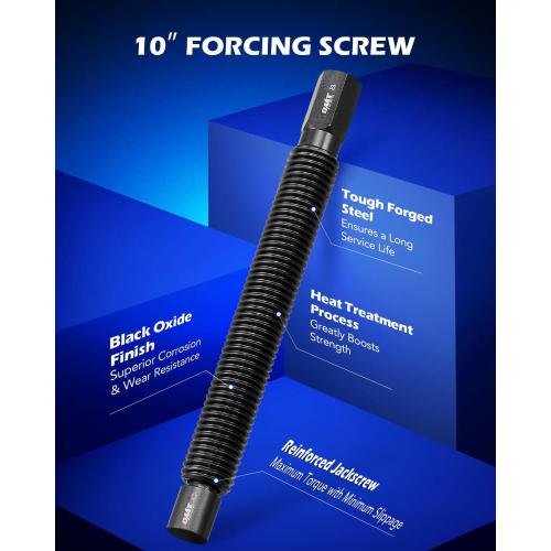 Blue Orion Motor Tech 21PCS Master Ball Joint Press, Upper and Lower Ball Joint Removal Tool, Automotive Ball Joint Press Kit