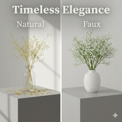 Sukh 10PCS Baby Breath Artificial Flowers Fake Babys Breath Gypsophila Flowers Bulk Realistic Artificial Flowers Bouquet Flores Artificiales para Decoracion for Wedding Party Home Decoration