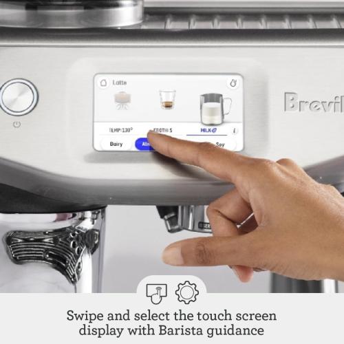 Breville Barista Touch Impress Espresso Machine BES881BSS, Brushed Stainless Steel ❗May have missing accessories/Needs cleaning ❗