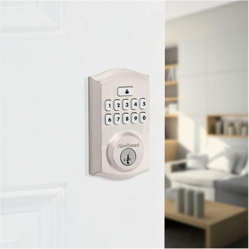 Kwikset 9260TRL-11PS Traditional SmartCode Keypad Electronic Deadbolt SmartKey Venetian Bronze Finish
