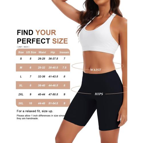 Size S....Sunm Boutique Combed Cotton Womens Underwear Boxer Briefs, Anti Chafing Boy Shorts Panties for Women