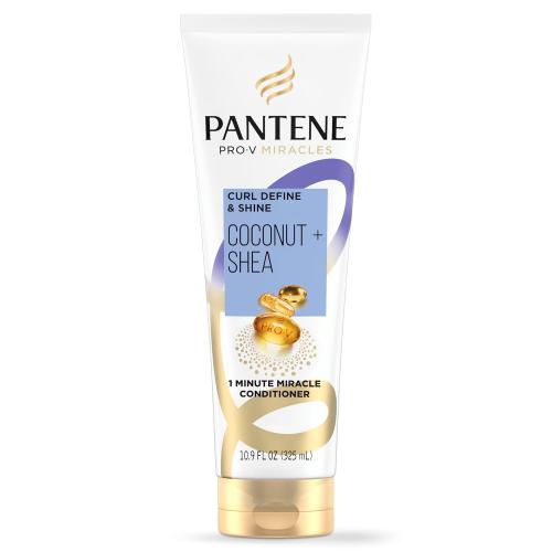 Pantene Pro-V Miracles Curl Define & Shine Coconut   Shea 1 Minute Miracle Conditioner 10.9 FL OZ