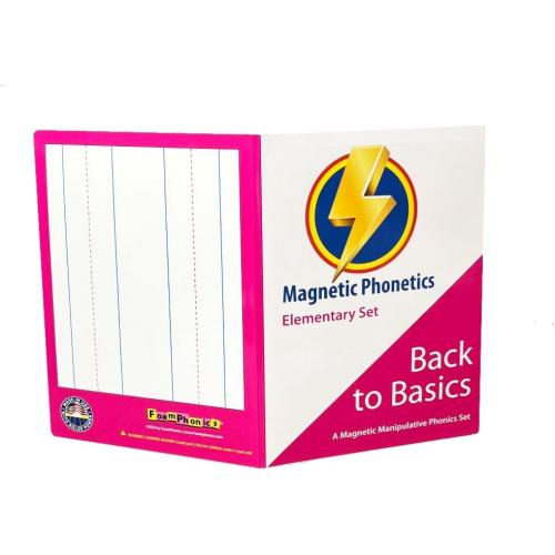 Elementary Magnet Set with Folding Board Made in The USA