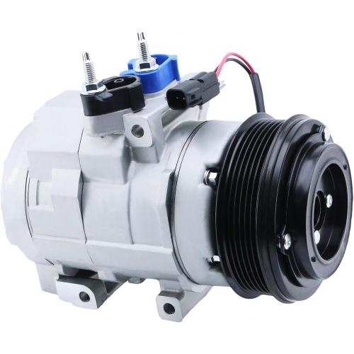 AC Compressor Compatible with 2007-2014 Ford Expedition, Lincoln Navigator, 2007-2014 Ford F-150, 2007-2009 Ford F-250, 2007-2010 F-250 F-350 F-450 F-550 Super Duty, 2007-2008 Lincoln Mark LT