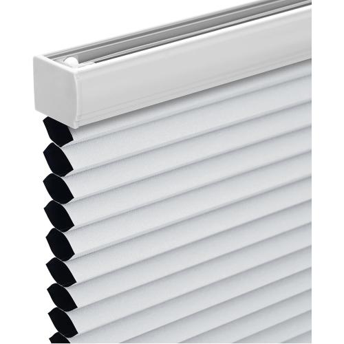 Changshade Cordless Cellular Shades, Blackout Honeycomb Shades for Windows, Pull Down Pleated Blinds, Easy to Install for Indoor Windows and French Doors,35 W x 72 H, White