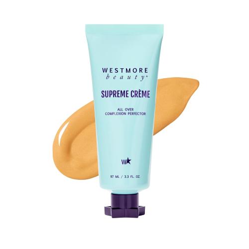 Westmore Beauty Supreme Creme All-Over Complexion Perfector - Medium 3.3 oz | Skin tint, cc cream, all-over complexion perfector, waterproof & transfer-resistant foundation, long-lasting