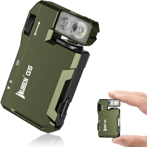 WUBEN G5 Rechargeable EDC Flashlight, Mini Flat Bright Small Flashlight