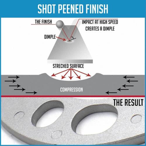 Wheel Accessories Parts 4 Pcs Die Cast Wheel Spacers 12mm 1/2 Thick Fits Bolt Patterns 5x135mm 5x139.70mm 5x5.5 6x135mm 6x139.7mm 6x5.5 ｜ Chevy Silverado 1500 ｜ Ford F-150 ｜ RAM 1500
