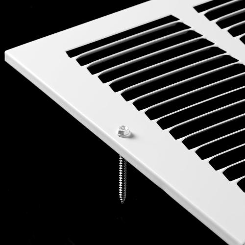 14x14 Return Air Grille(Duct Opening Size),Air Return Vent Cover,Flat Vent Cover,Rejillas De Aire Acondicionado Para Casa,Return Air Grilles,Outer Dimensions:15.75Wx15.75H(14W x 14H, Duct Opening)