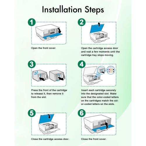 936e 936XL Ink Cartridges Combo Pack High Yield Replacement for HP 936e 936XL 936 Ink Cartridges for OfficeJet Pro 9110b 9128 9122 9125 9130b 9135 9730 Printers (4-Pack, Black/Cyan/Magenta/Yellow)
