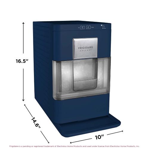 FRIGIDAIRE Gallery EFIC255 Countertop Crunchy Chewable Nugget Ice Maker, 44lbs per Day, Auto Self Cleaning, 2.0 Gen, Navy