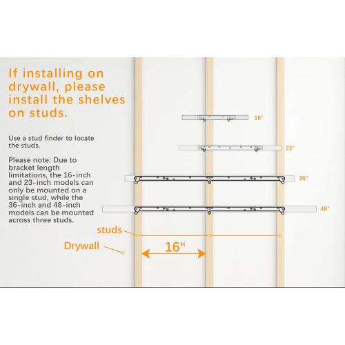 BAYKA Floating Shelves for Wall, Wall Mounted Rustic Wood Shelves for Bathroom, Bedroom, Living Room, Kitchen, Hanging Shelf for Books/Storage/Room Decor with 22lbs Capacity (Black, Set of 3, 15.7in)