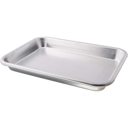 Nordic Ware Naturals Eighth Sheet - USA Made Uncoated Natural Aluminum Commercial Quality Sheet Pan, 1-Pack