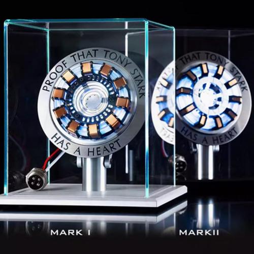 YounggDiy DIY Arc Reactor Model Toys, 1/1 Scale MK2 Arc Reactor Tech Desk Ornament Gift for Teen Adult (KIT Version/MK2 High-end Version)