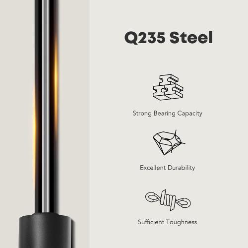 YHTAUTO Rear Trunk Gas Struts Shocks Replacement for Chevrolet 2009-2013 Impala, 2014-2016 Impala Limited, Sedan, Set of 2 Lift Supports, Replace# 25964299