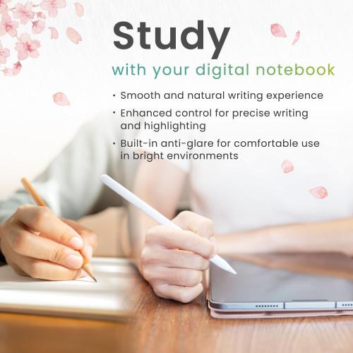 BELLEMOND | 2 Pack Kent Paper Screen Protector for iPad 10.2” (9th/8th/7th Gen) | Smooth Kent Surface PET Film, Reduced Pencil Tip Wear for Sketching & Notes | Designed & Manufactured in Japan