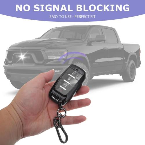 2-Pack for RAM Key Fob Cover Transparent Case Accessories