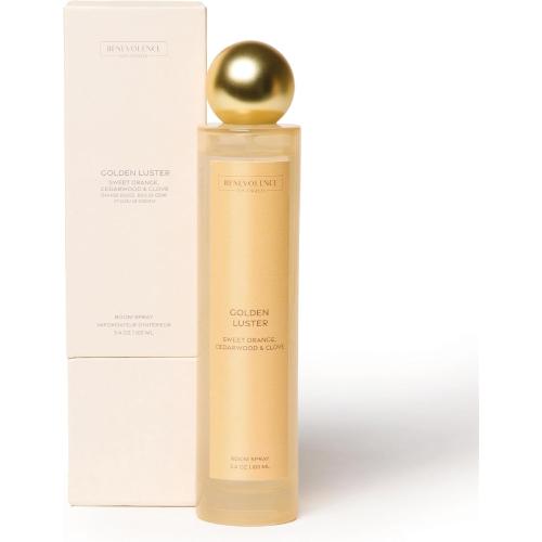 Orange, Cedarwood & Clove Room Spray | Benevolence LA Holiday Air Freshener & Fabric Spray | Scent for Home Fragrance, Gift Idea for Her, Home & Linen Freshener for Women