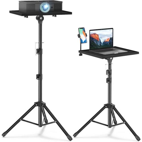 Projector Stand Tripod - Laptop Tripod Projector Stand Adjustable Height 22 to 47 Inch, Projector Tripod Stand, Tripod for Porjector, Projector Stand for Outdoor Movies
