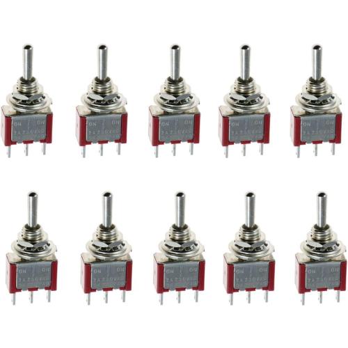ESUPPORT On/Off/On Momentary Mini Miniature Toggle Switch