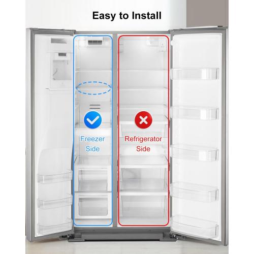 W11130212 Freezer Shelf Replacement Fit for Whirlpool Glass Shelf WRS588FIHZ00 WRS588FIHZ04 WRS588FIHZ06 WRS588FIHW00 WRS588FIHW04