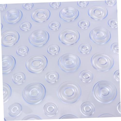 PVC Non-Slip Bath Mat 88x40cm Washable Shower Rug Suction Cups for Bathroom Safety Comfortable Foot Massage Design for Daily Use