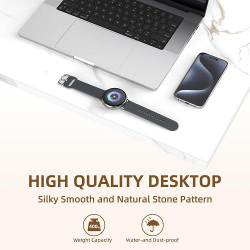 Rectangular Wood Table Top, 48x24x1 in Solid One-Piece Workbench Top | Wood Table Top Particle Board For Standing Desk, Home Office DIY Countertop, Washer Dryer, Coffee Bar And Workbench Use