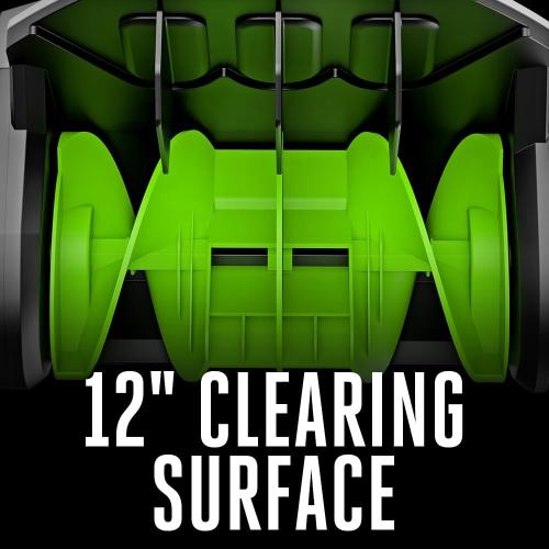 EGO Power  12 Electric Snow Shovel, Cordless, Includes 56V 2.5Ah Battery and Charger - SNS1201