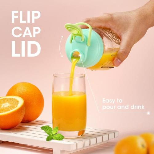 AIEVE Mason Jar Pour Spout Lid, 4 Pack Regular Mouth Mason Jar Lids with Flip Top,Reusable and Leak-Proof Plastic Canning Pitcher Lids tor Milk, Coffee, Juice, Lemonade,Colorful(Jars not Included)